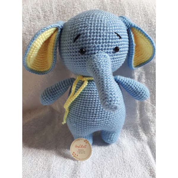 amigurumi gajah