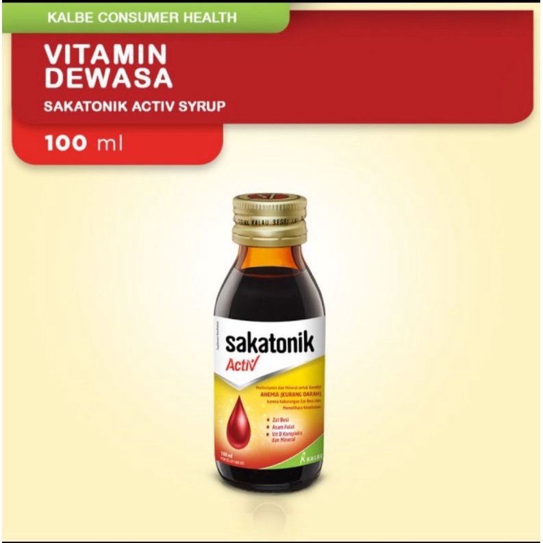 Sakatonik Activ Syrup 100ml