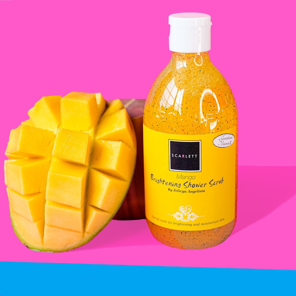 Scarlett Whitening Shower Scrub Mango