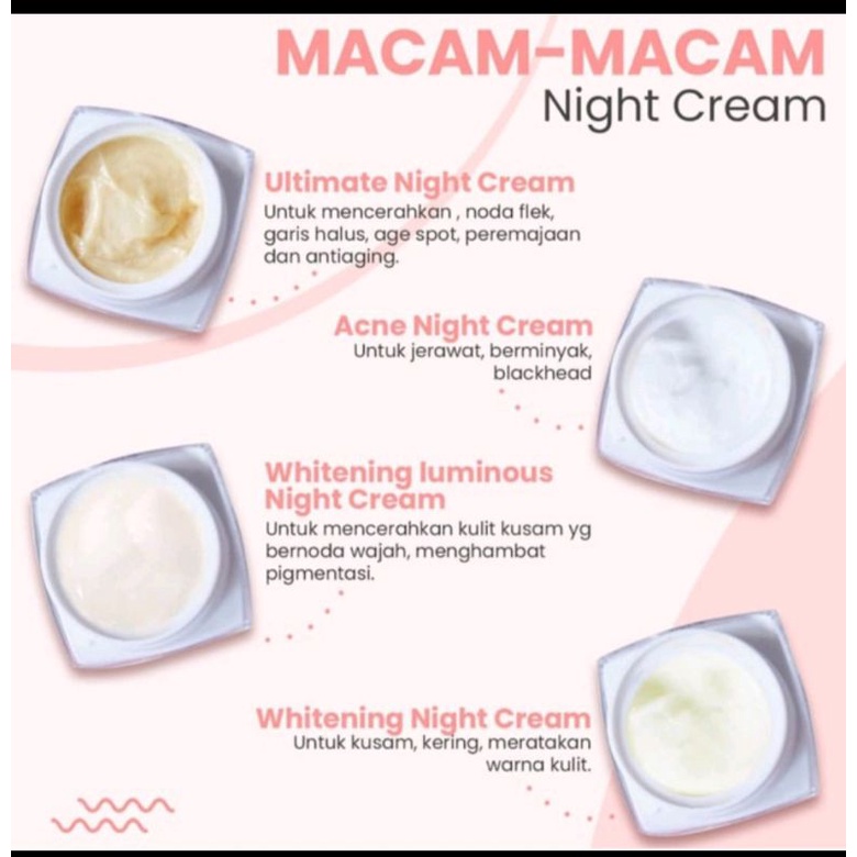 NIGHT CREAM MS GLOW