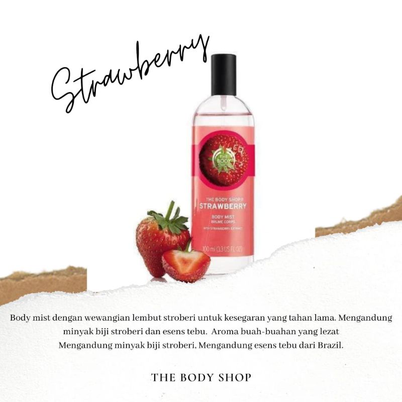 Strowbery - The Body Shop