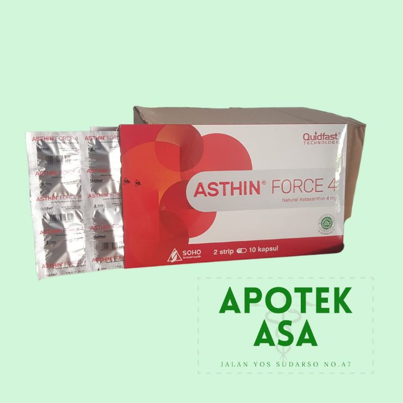 Asthin force 4 mg 10 kapsul
