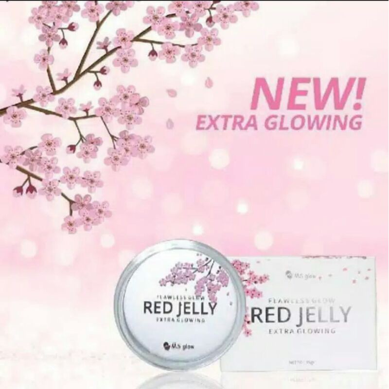 MS glow Red jelly