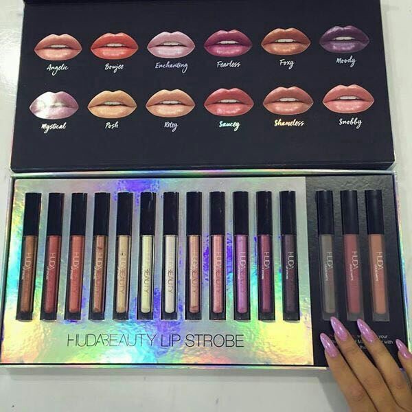 HUDA BEAUTY LIP STROBE SET
