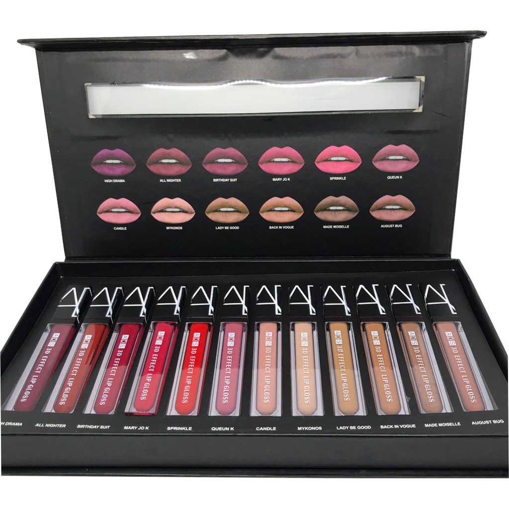 NEW ADS LIP GLOSS 3D EFFECKT  LIQUID MATTE