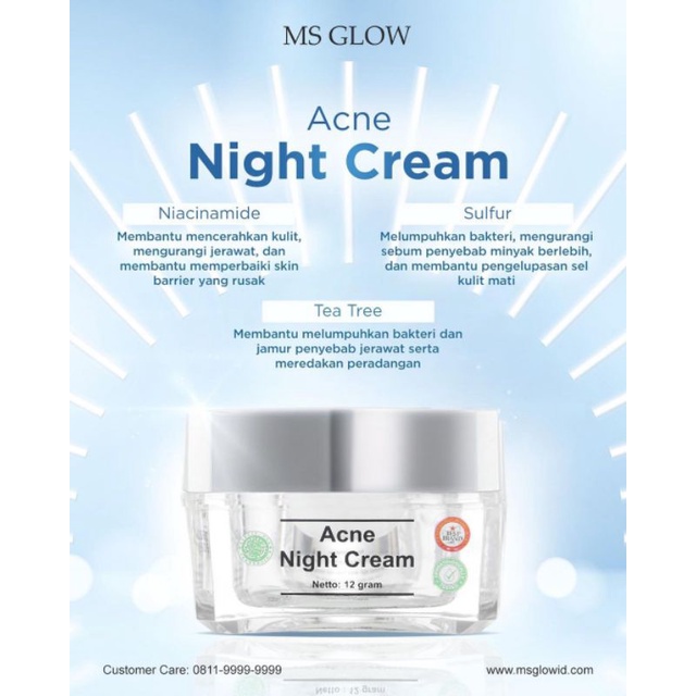 ACNE NIGHT CREAM