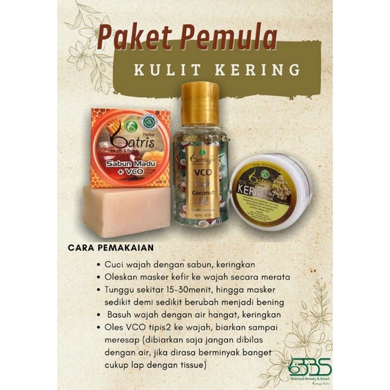 paket pemula kulit kering