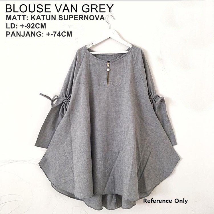 BLOUSE VAN GREY