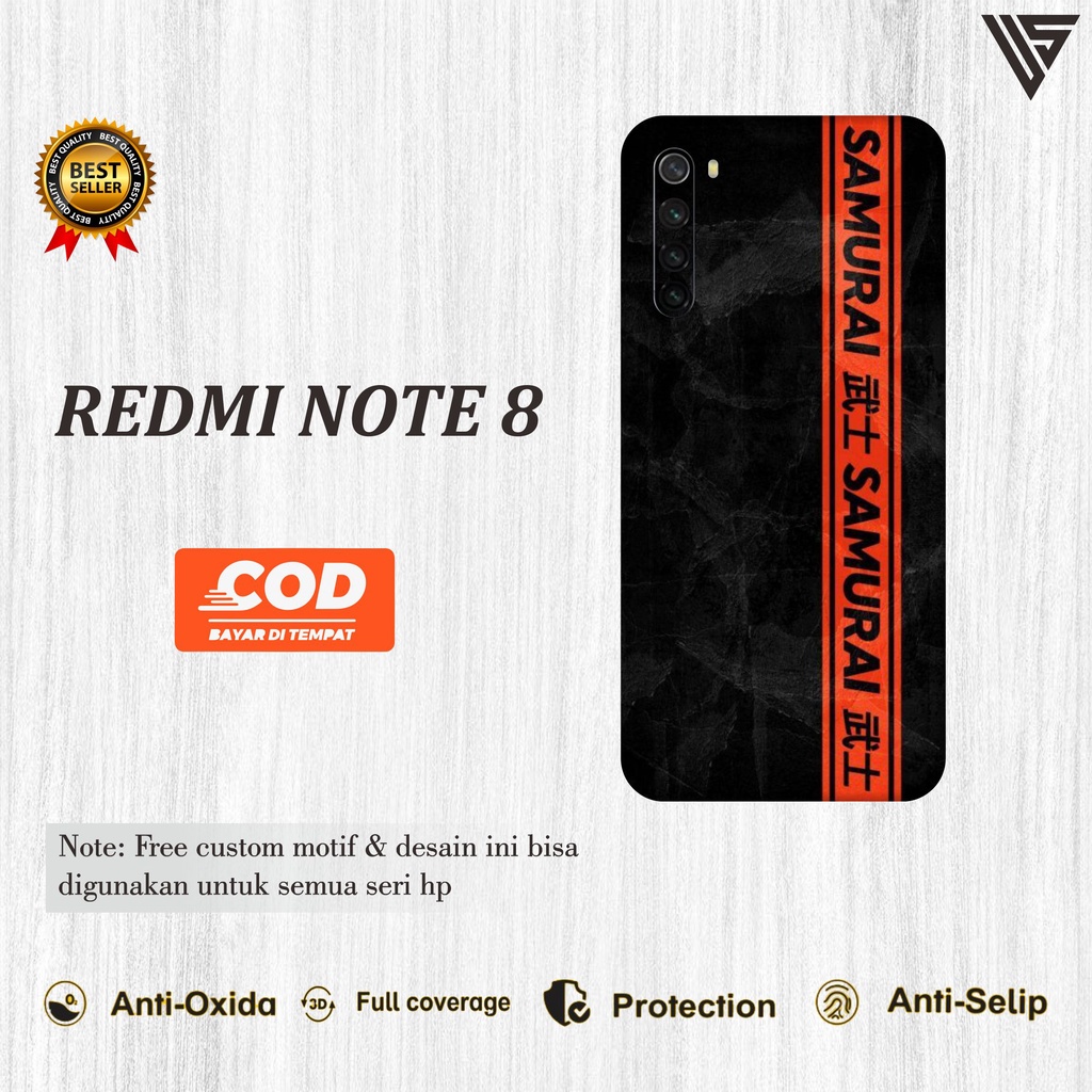 GARSKIN HANDPHONE REDMI NOTE 8 (ISI 2PCS)