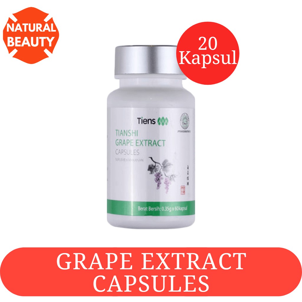 Tiens Grape Extract 20 Kapsul