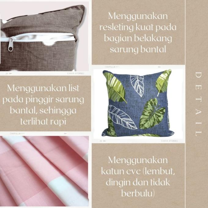 40x40 sarung bantal sofa katalog silver