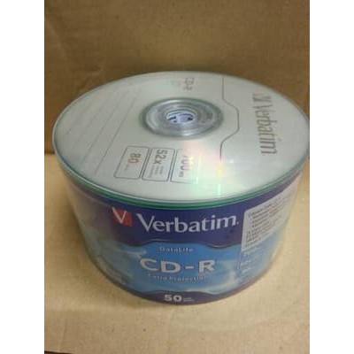 CDR verbatim Silver / CD-R Verbatim Bulk pack