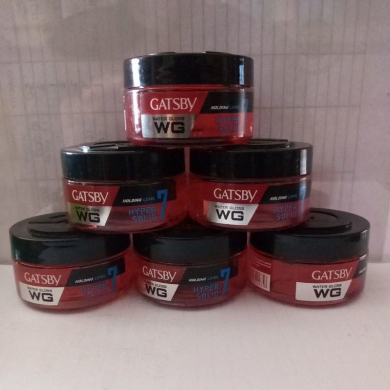 Gatsby Hyper solid Merah 30gr