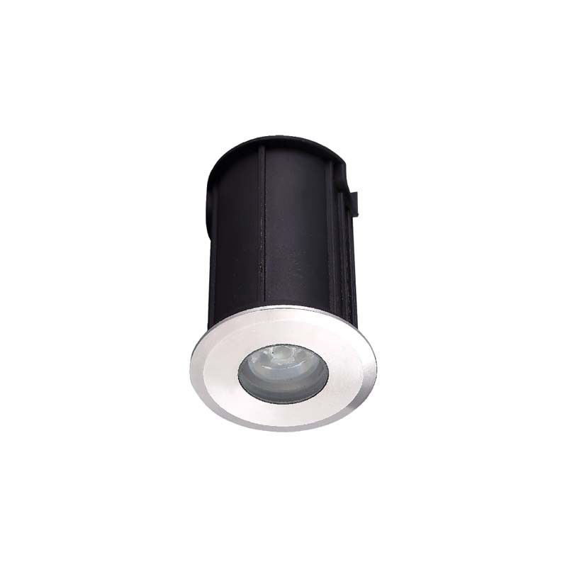 LED 1" ROUND RECESSED STEP LIGHT 1W / IP65