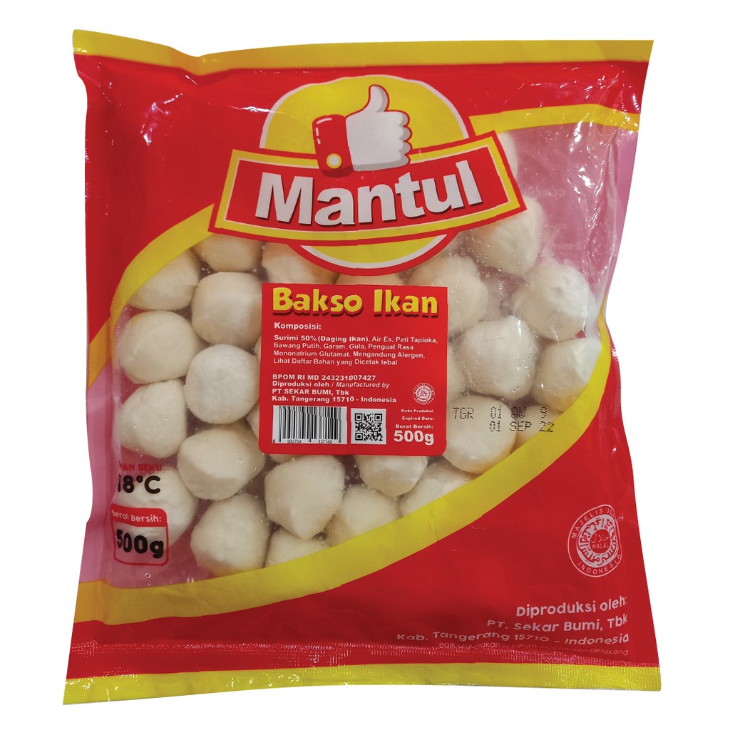 Mantul Baso ikan 200gr
