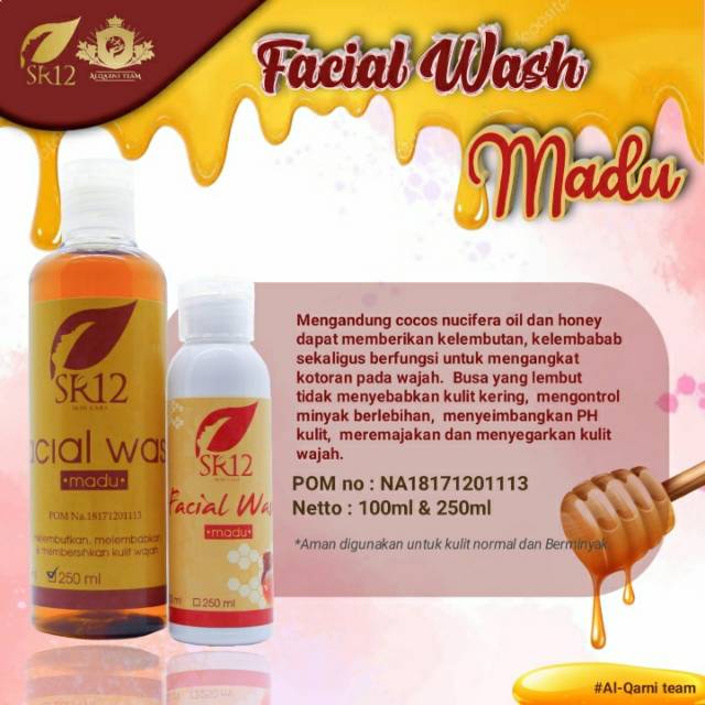 Facial Wash Madu