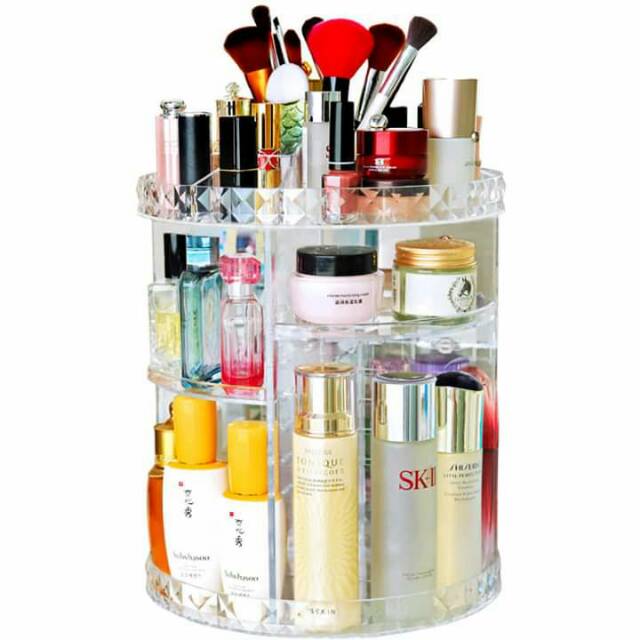 kosmetik acrylic putar 360