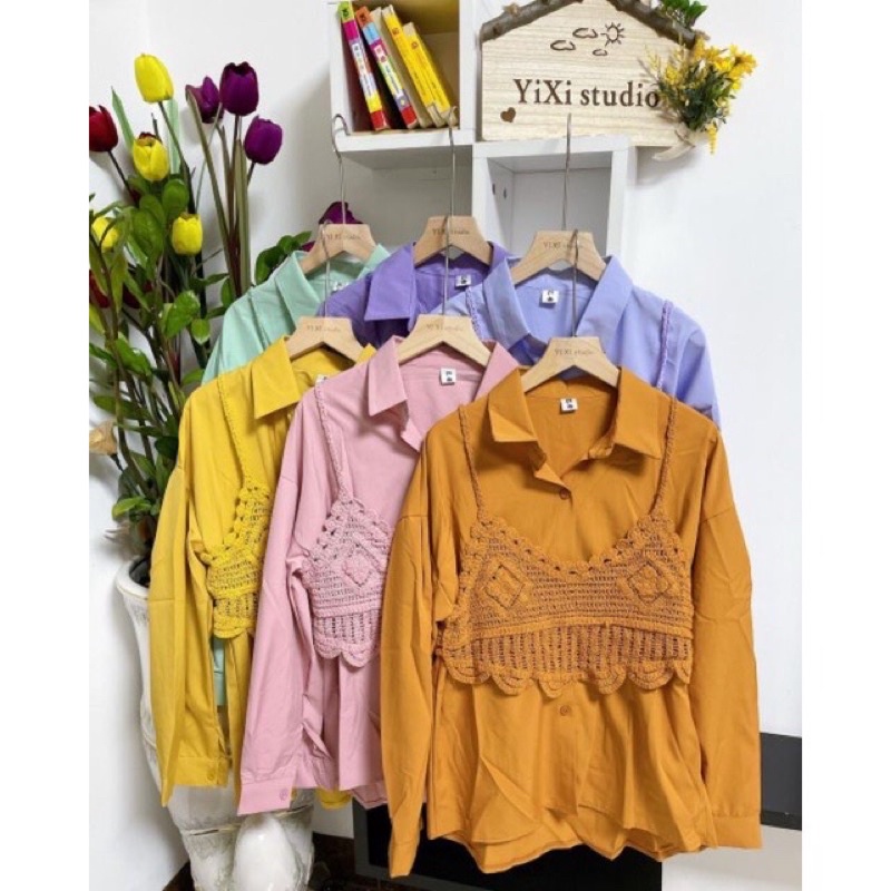 BLOUSE IMPORT SET ROMPI