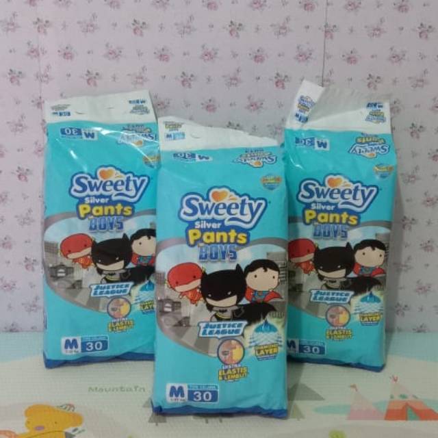 Sweety Silver Pants Boy M 30