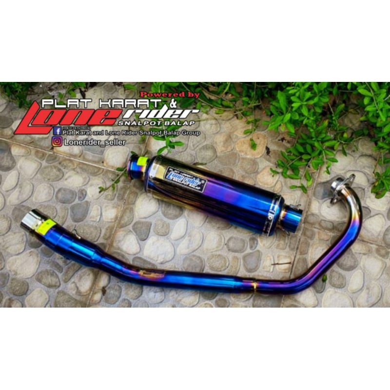 Lonerider Fu ME Threeoval Bluemoon