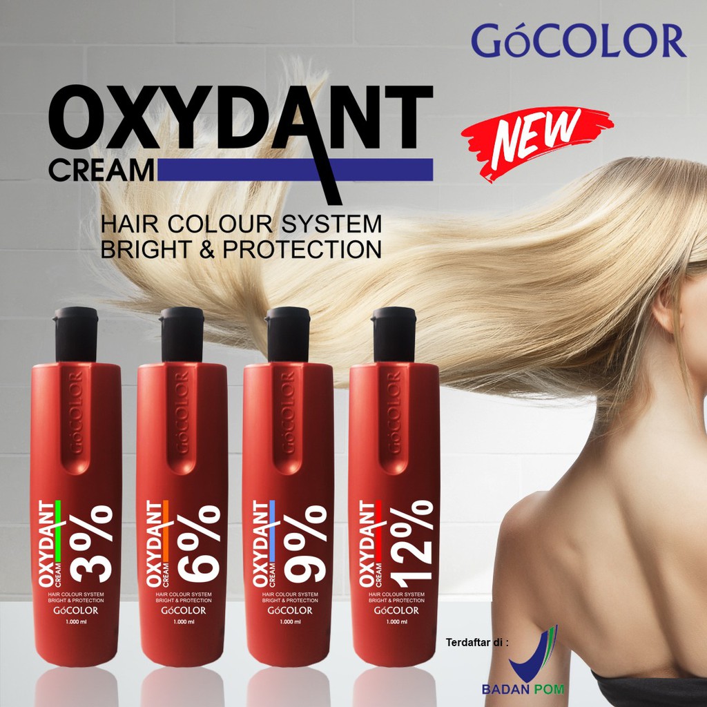 OXIDANT CREAM DEVELOPER - 1000 ml /GOCOLOR