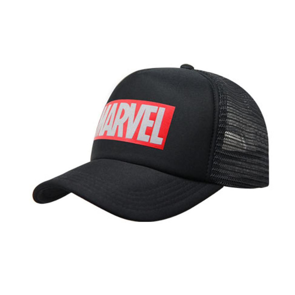 Terbaru Marvel Black Trucker
