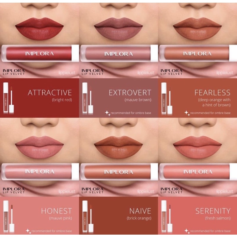 Implora Lip Velvet Lip cream