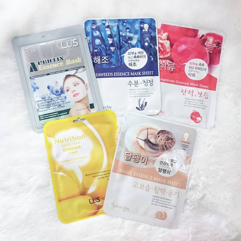 Set 5 sheet mask C
