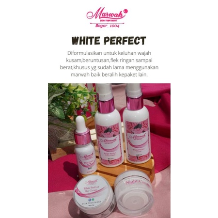 white perfek marwah