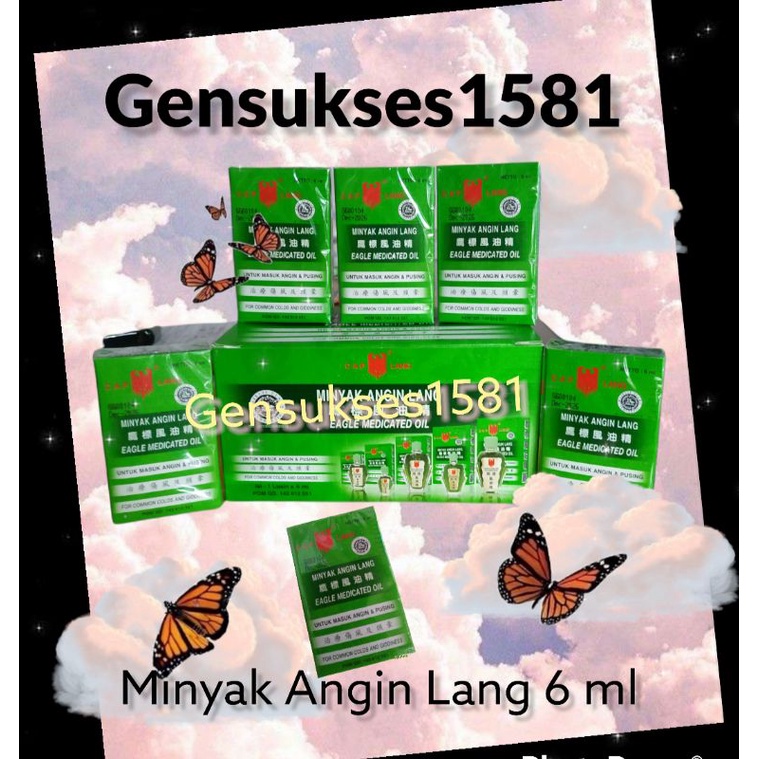Minyak Angin Lang 6 ml