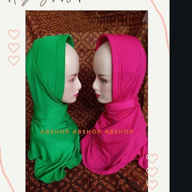 Jilbab antem warna