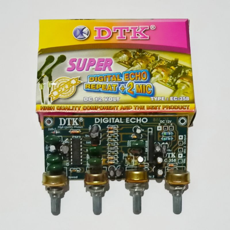 Super Digital Echo Repeat Plus 2 Mic Produk DTK
