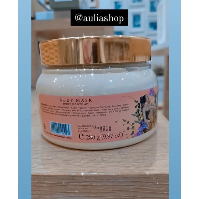 Dewi Sri Spa Body mask contour