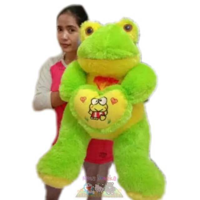 Boneka Keropi Love Jumbo