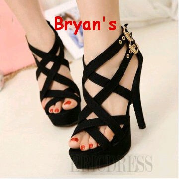 HEELS BLACK ALPHARD