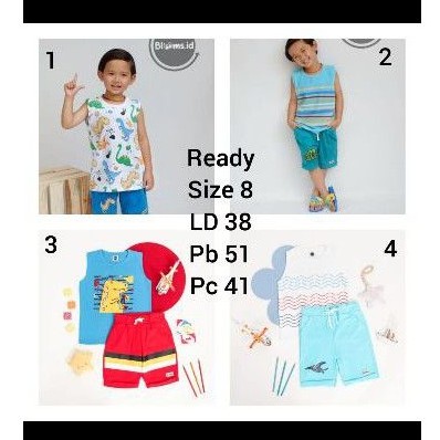 Blooms.id SUMMER SET BOY size 8