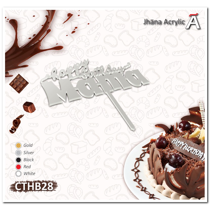 CTHB28 CAKE TOPPER