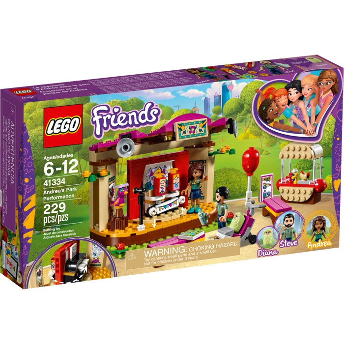 Lego 41334 Friends Andrea's Park Performance
