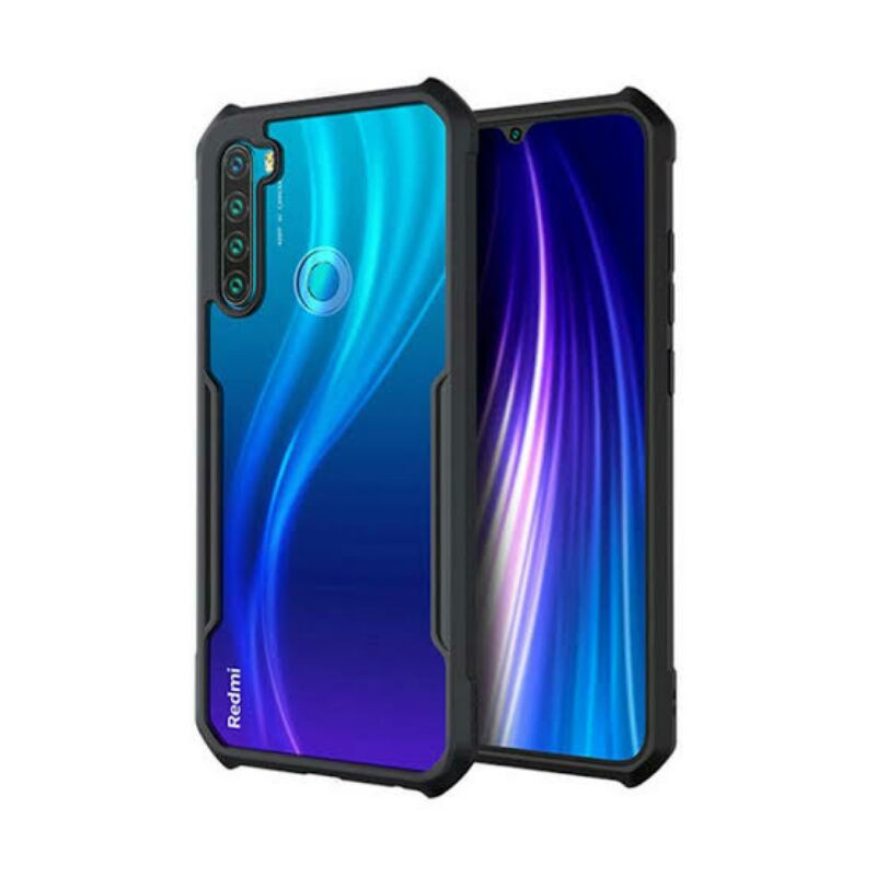 Case Redmi Note 8 Shockproof Armor Transparan Softcase Clear