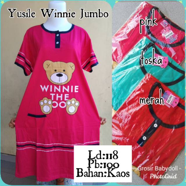 Daster yusile winnie jumbo