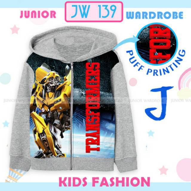 Jacket karakter anak import