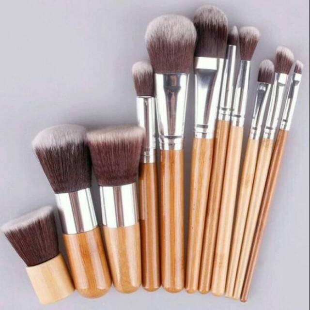 bamboo brush set