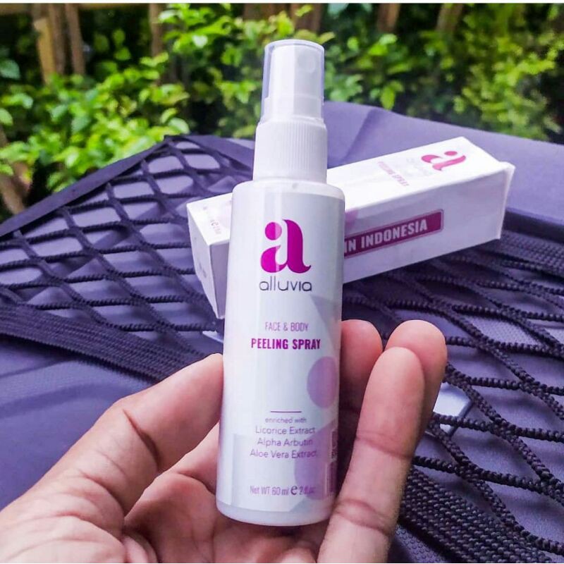 alluvia peling spray