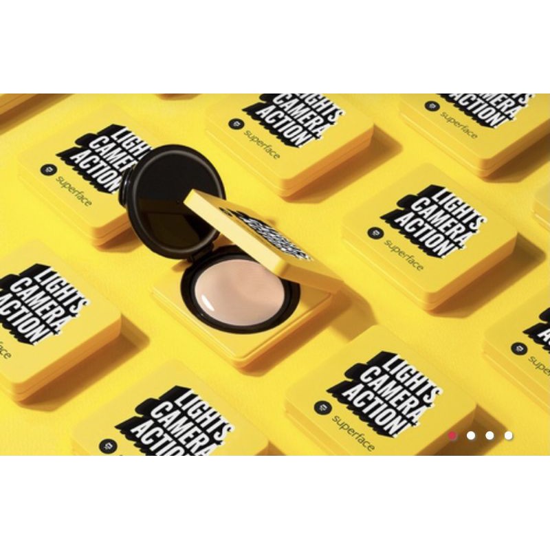 SUPERFACE zoom in mesh cushion lights camera actions