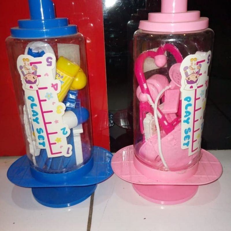 mainan dokter tabung set