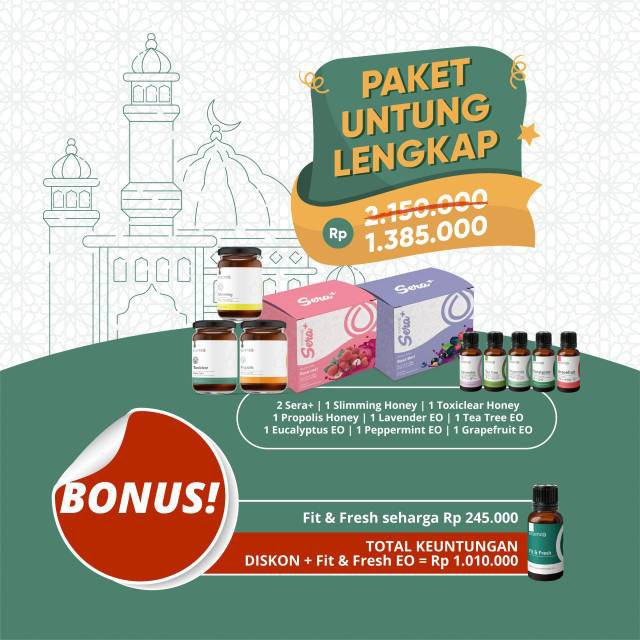 Paket untung lengkap
