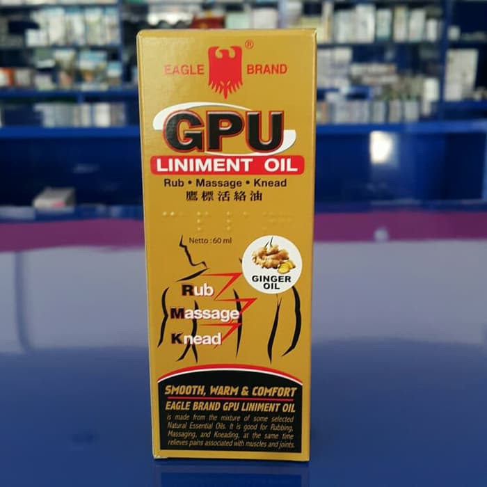 GPU Liniment Oil (minyak jahe) 60ML