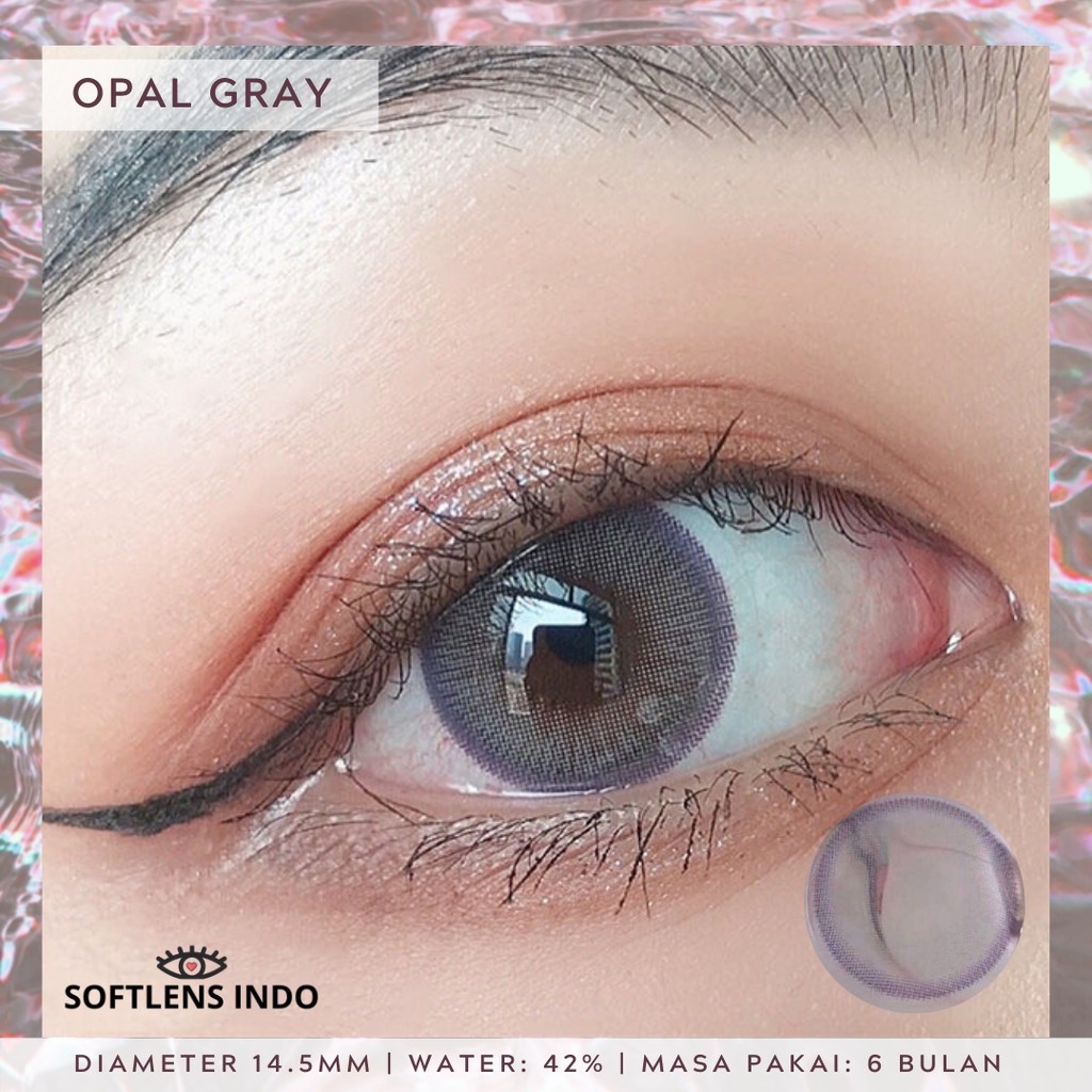 Softlens sweety plus opal gray/ abu