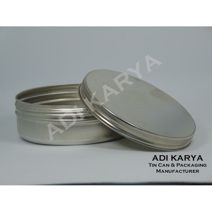 Kaleng Pomade Silver 120 Grams