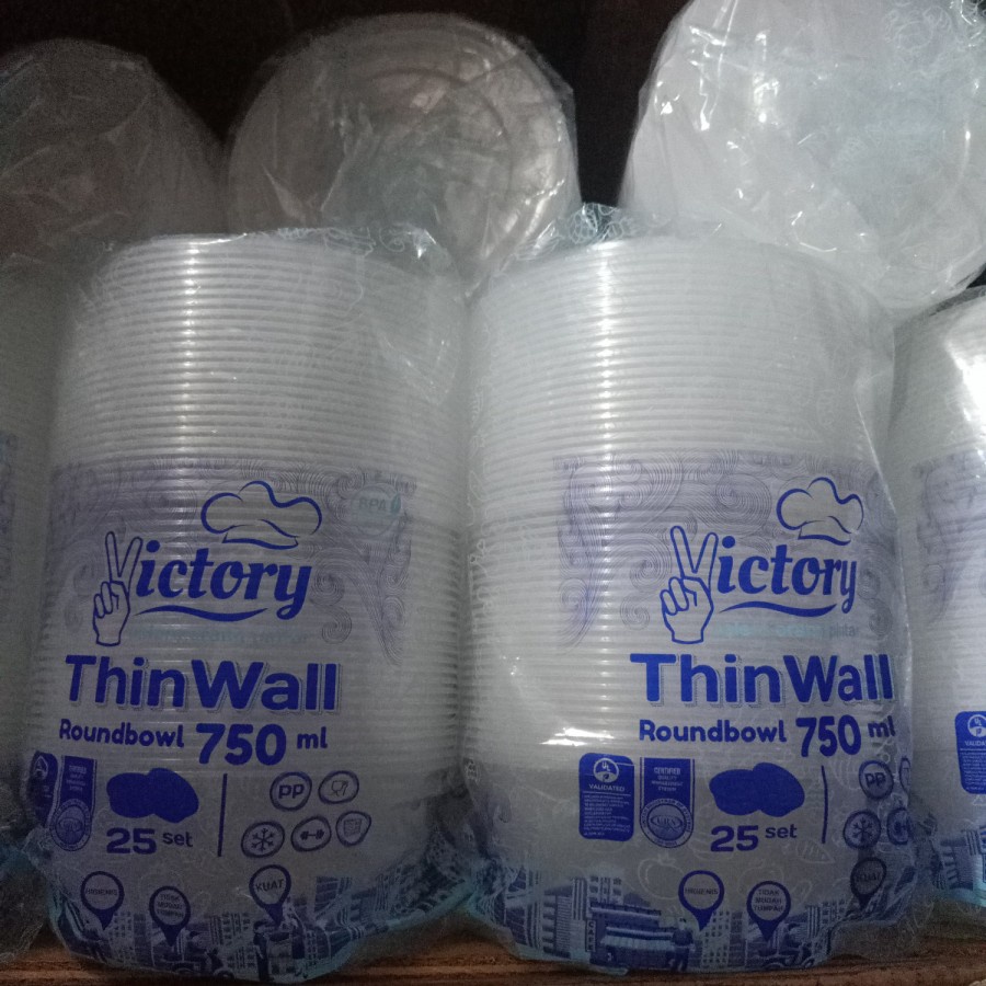 Mangkok Thinwall 750 ml PER SLOP